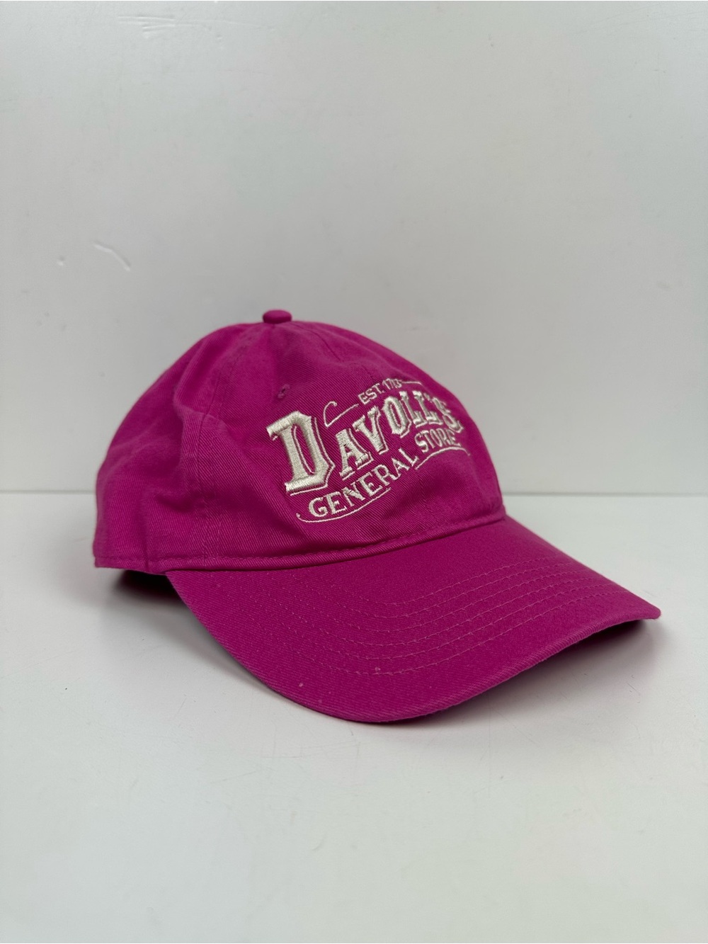Davoll’s General Store Dartmouth MA Comfort Colors Bright Pink Dad Cap